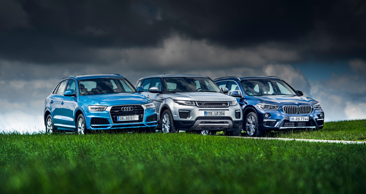 Suv Maganzin Audi Q3 Bmw X1 Range Rover Evoque