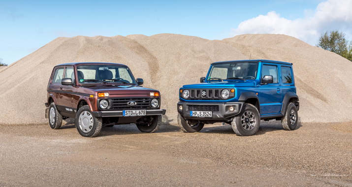 Suzuki jimny против нивы