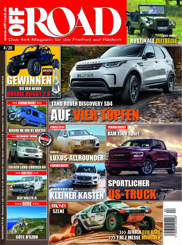 OFF ROAD – Das 4x4-Magazin für die Freiheit auf Rädern - Ausgabe 08/2022